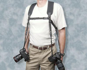   Harness Black Regular Camera or Binocular Strap 711554650329  